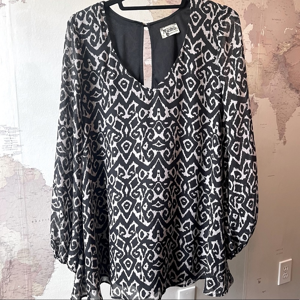 Show Me Your Mumu Donna Michelle Tunic Winter Creek